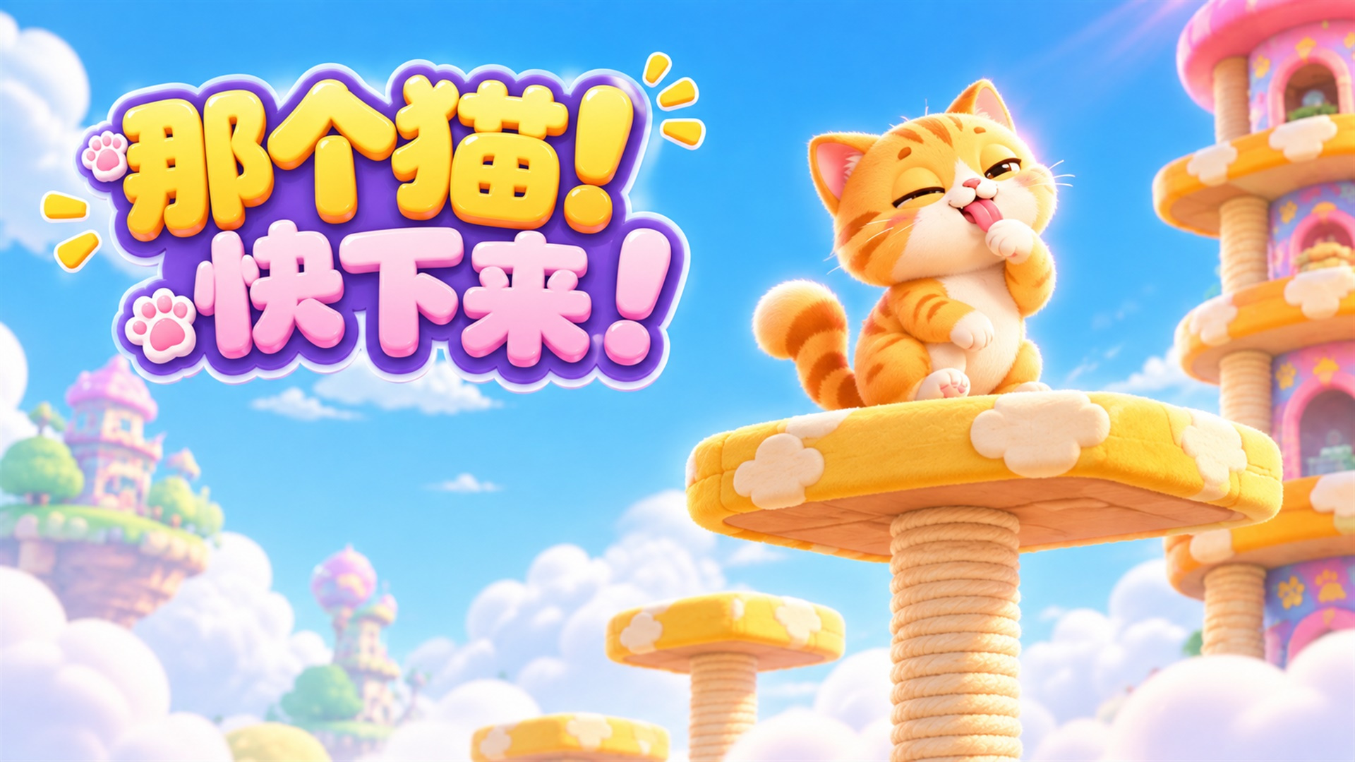 那个猫！快下来！宣传图